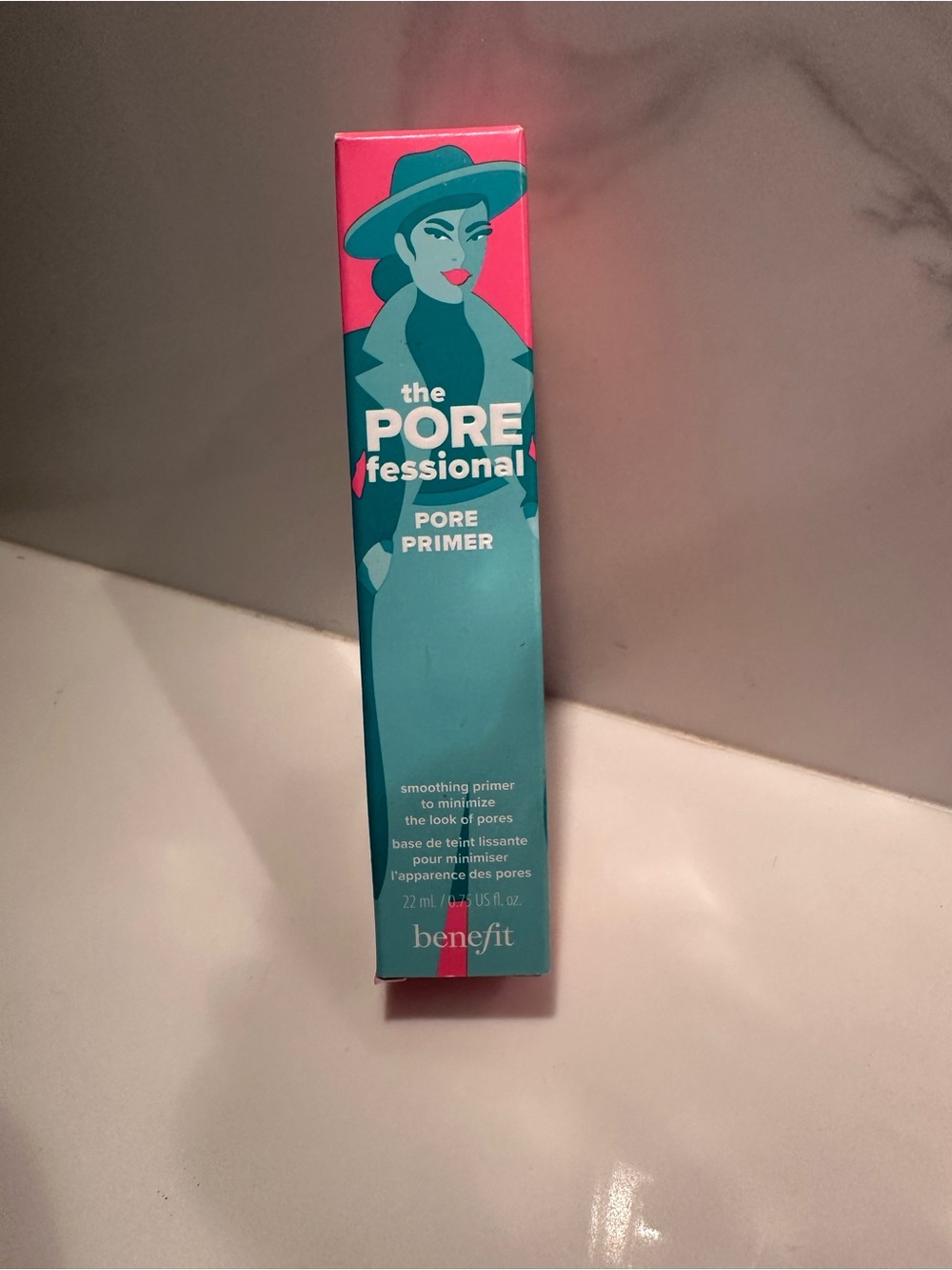 Benefit POREfessional Primer in Teal and Pink Box